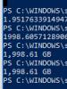 How to find out the size of folders on a disk using PowerShell